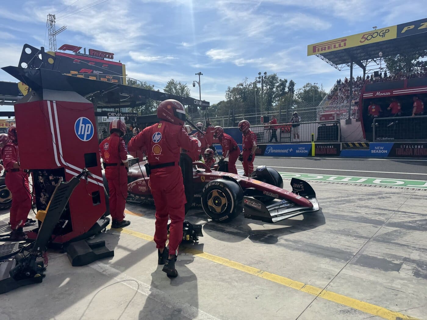 ferrari a monza
