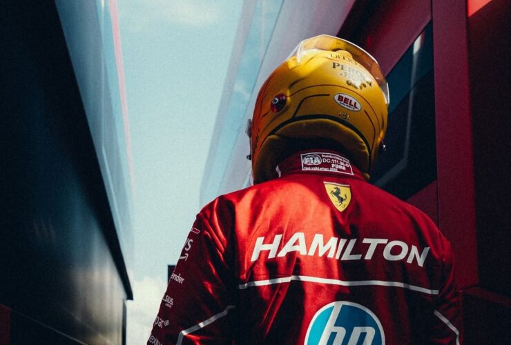 hamilton e ferrari