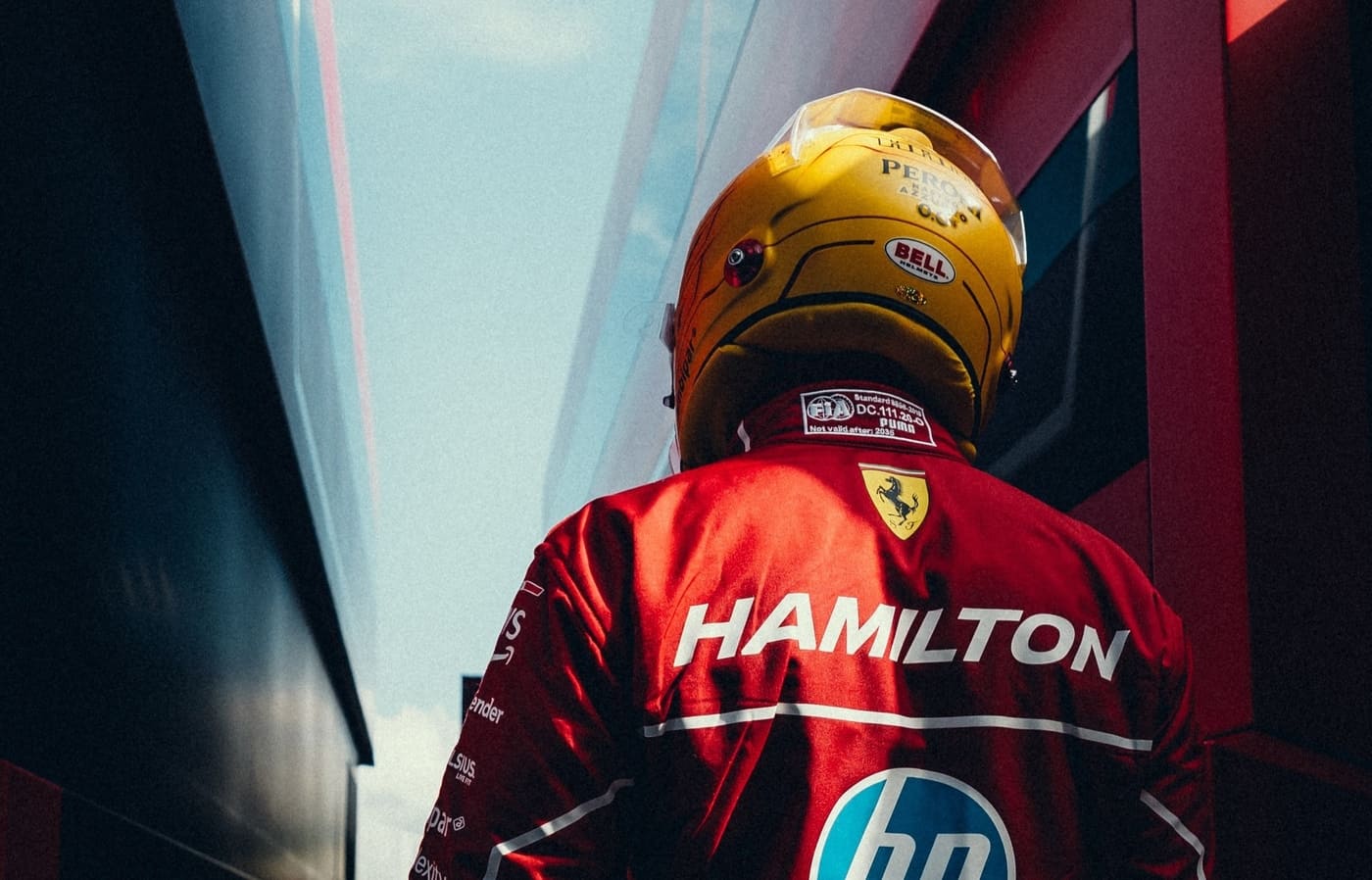 hamilton e ferrari
