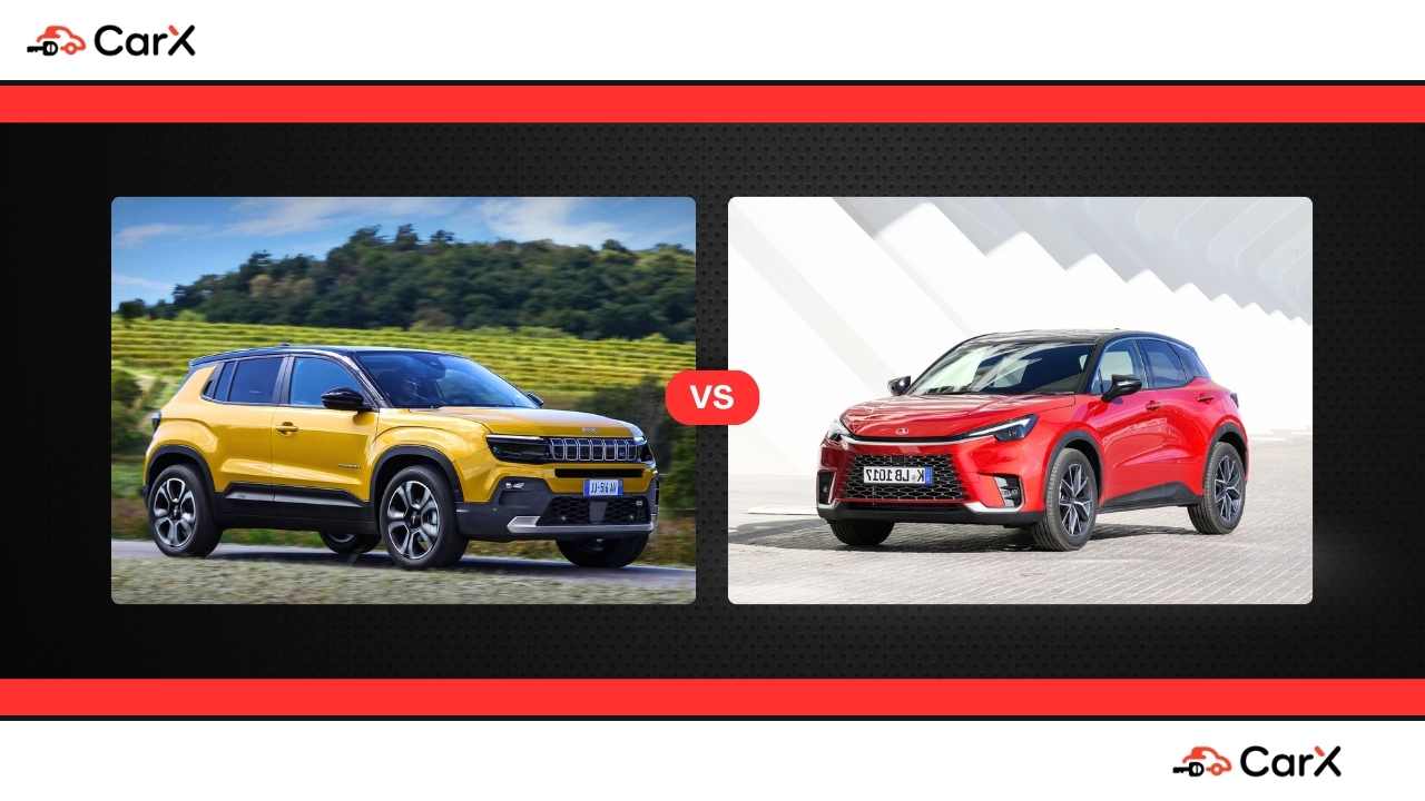 Jeep Avenger vs Lexus LBX