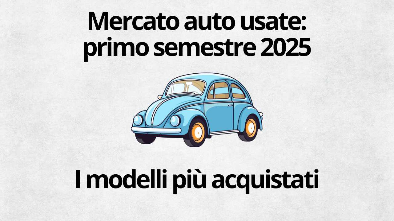 auto usate più acquistate