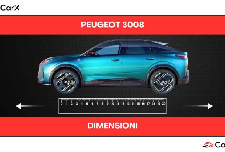 peugeot 3008 dimensioni