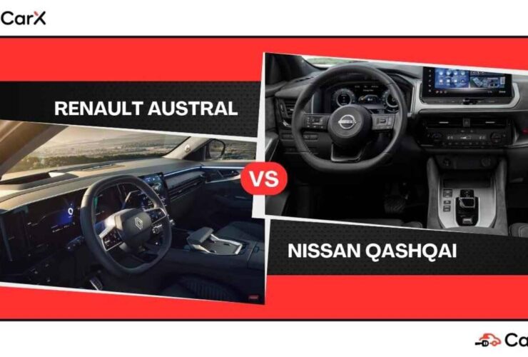 Interni Renault Austral vs Nissan Qashqai