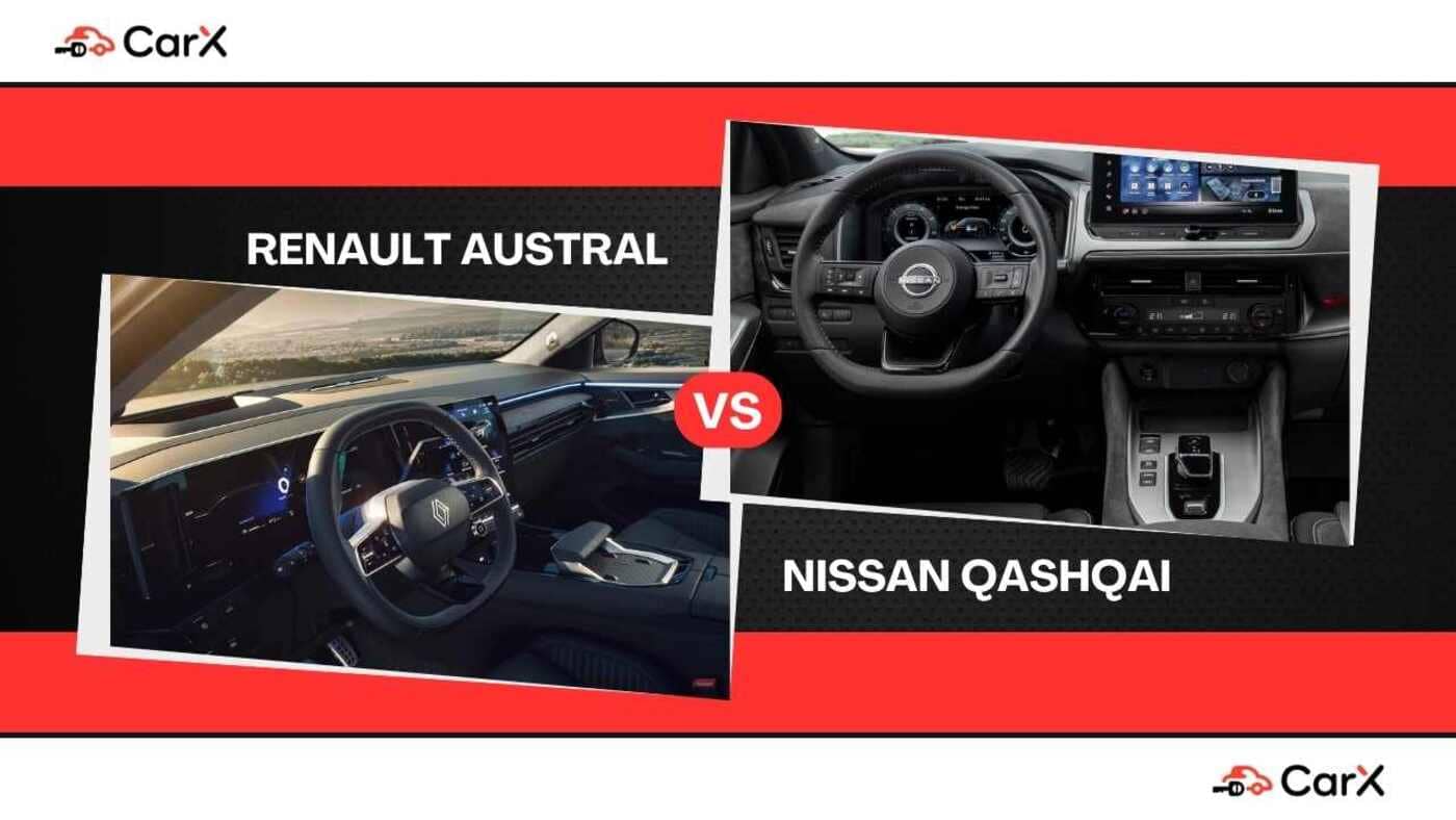Interni Renault Austral vs Nissan Qashqai