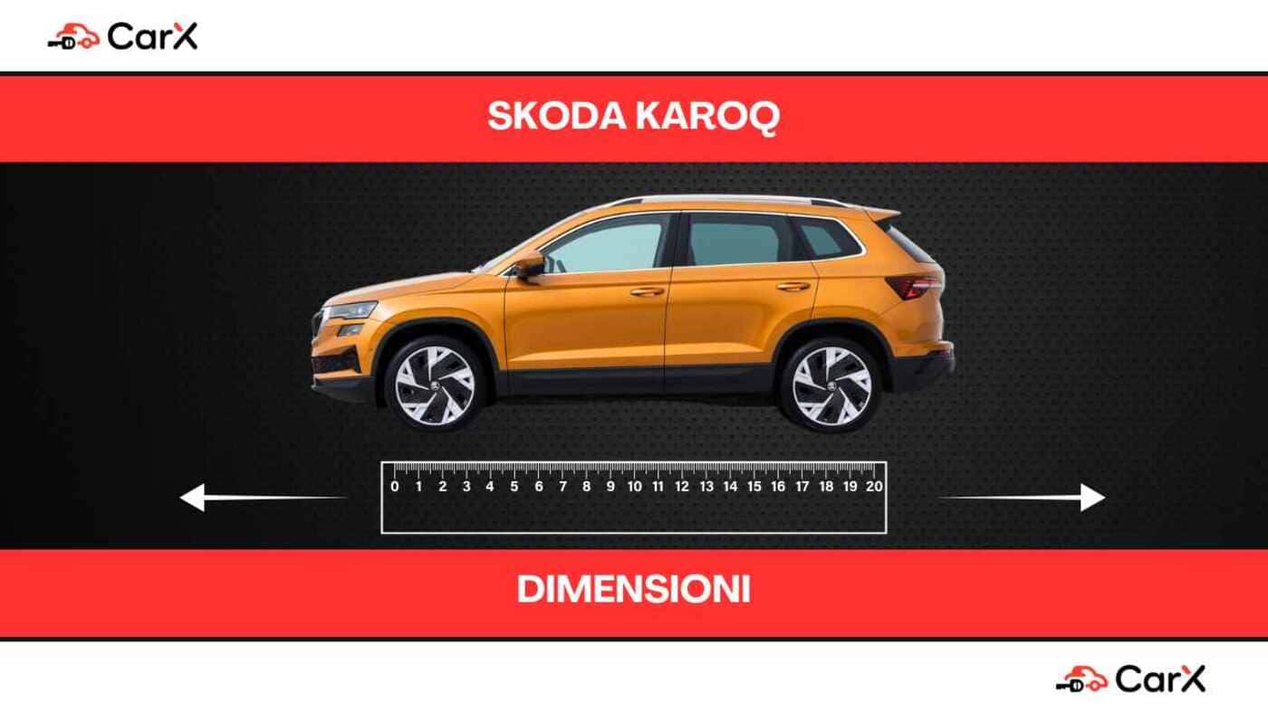 skoda karoq dimensioni