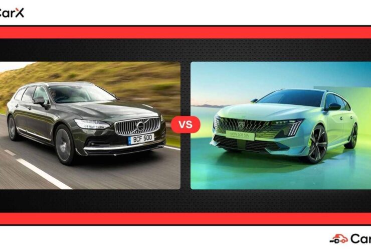 Volvo V90 vs Peugeot 508 SW