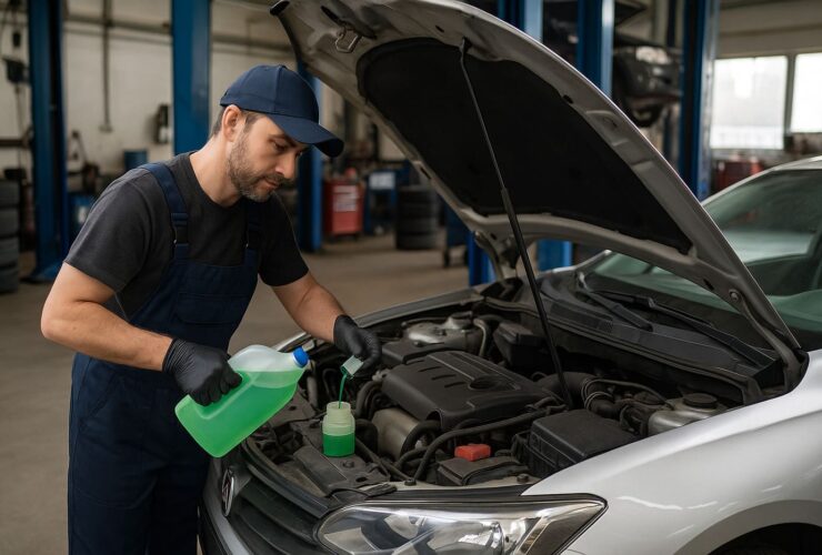 Controllo liquido antigelo