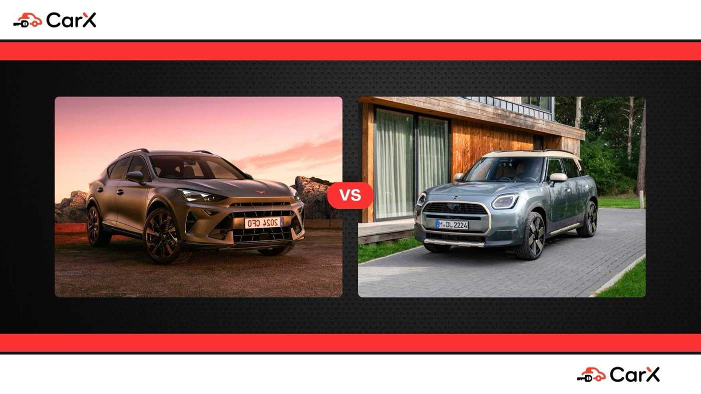 cupra formentor vs mini countryman