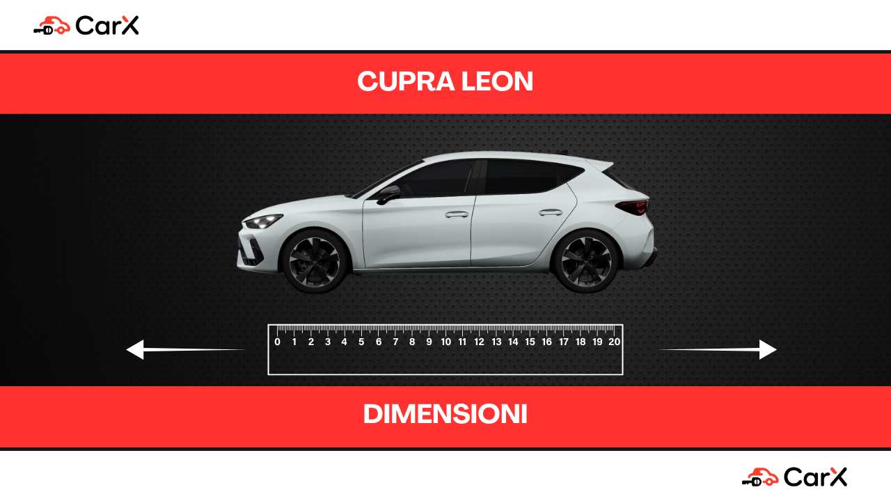 dimensioni cupra leon