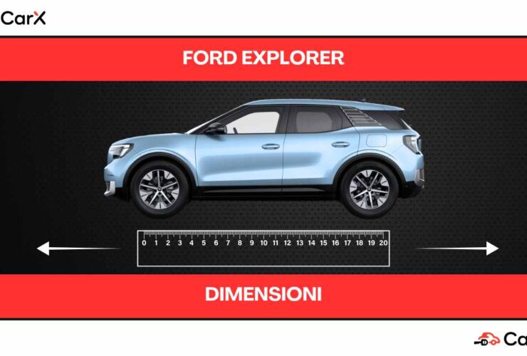 ford explorer dimensioni