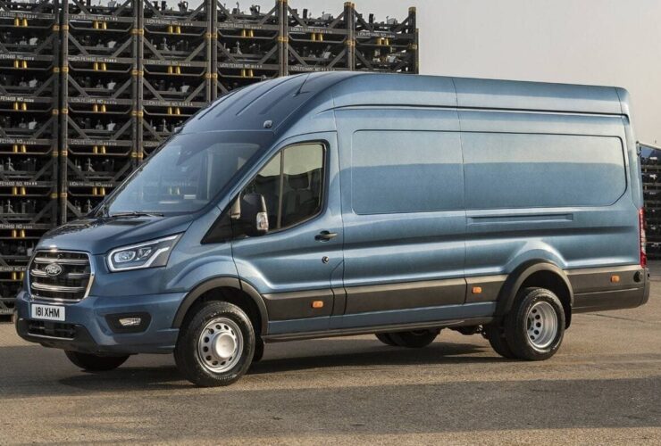 ford transit van volume di carico