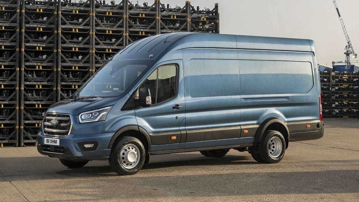 ford transit van volume di carico
