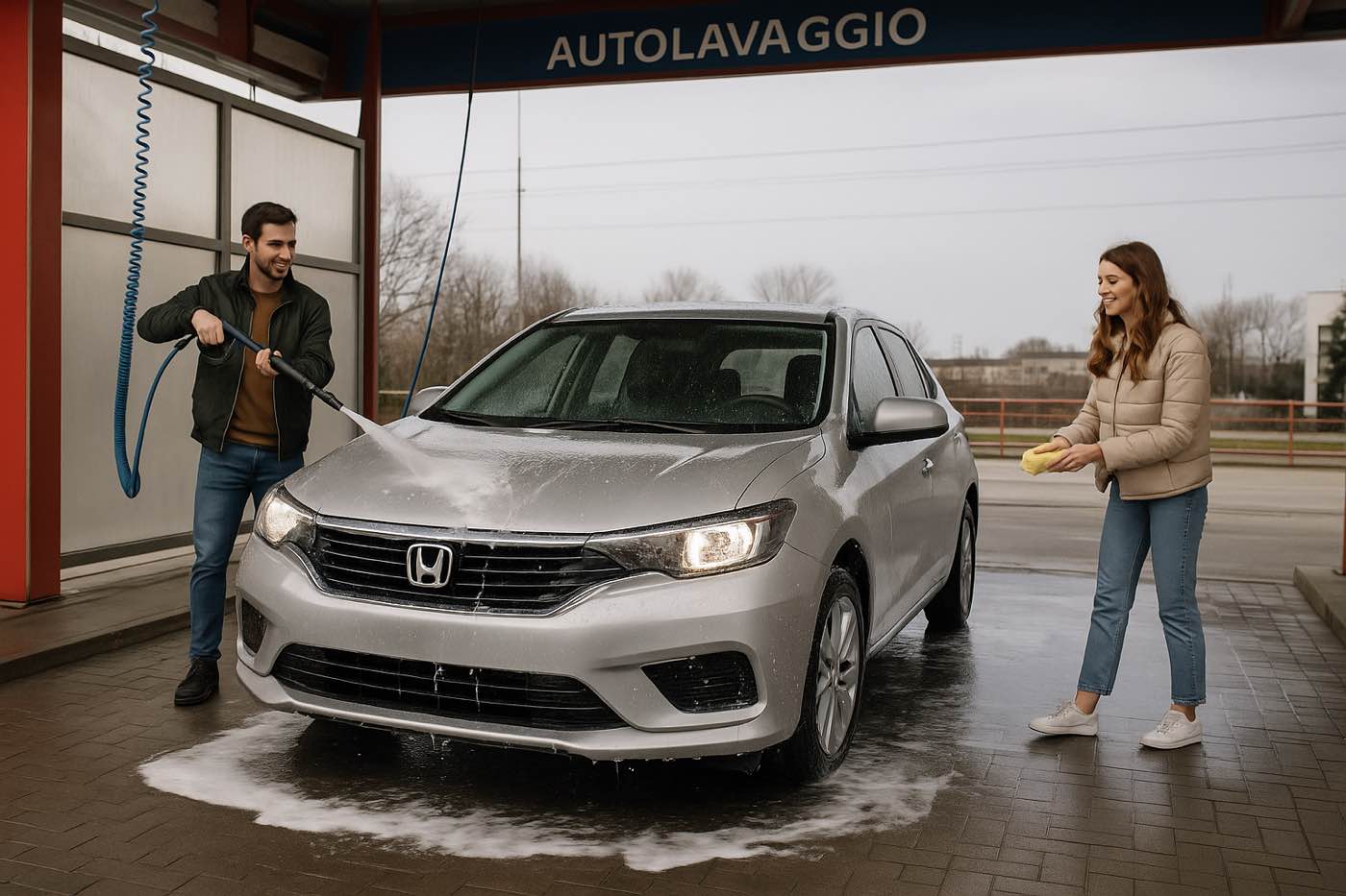 proteggere la carrozzeria prima dell'inverno