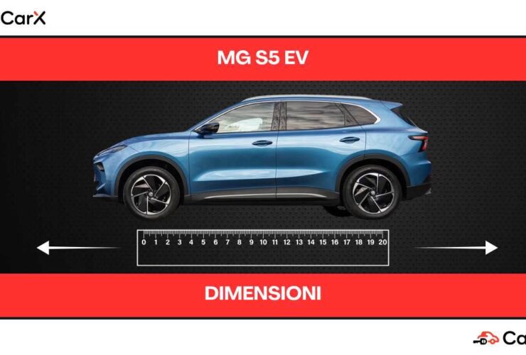 mg s5 ev dimensioni