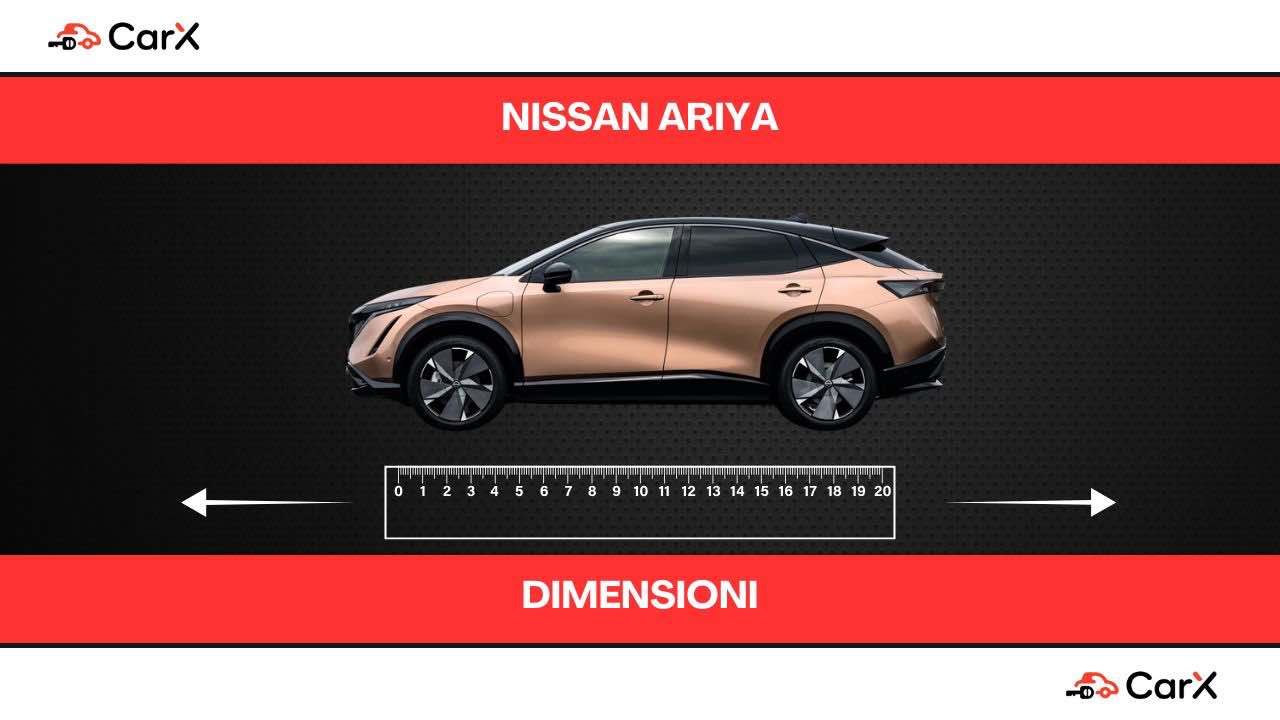 nissan ariya dimensioni