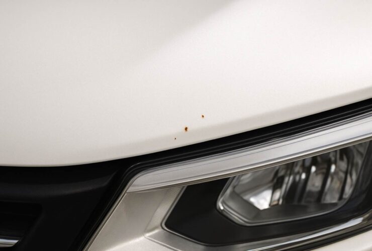 Punti di ruggine sulla carrozzeria