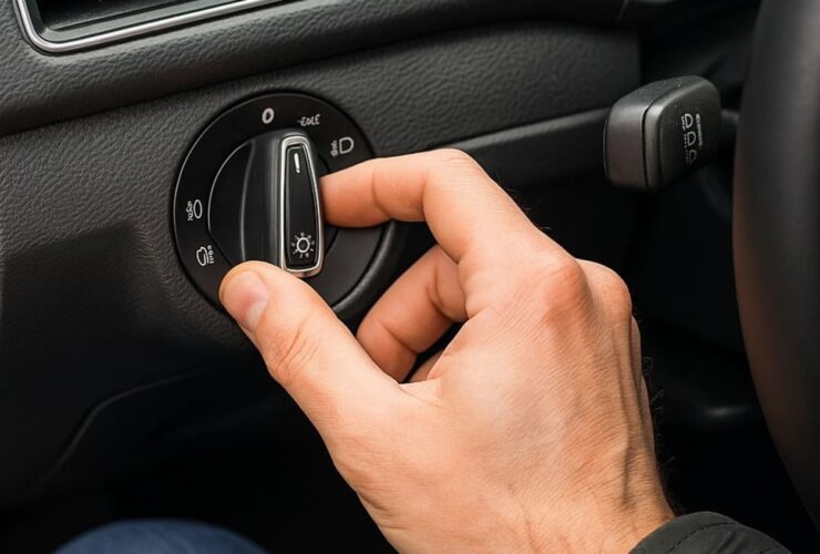 Regolazione fari auto