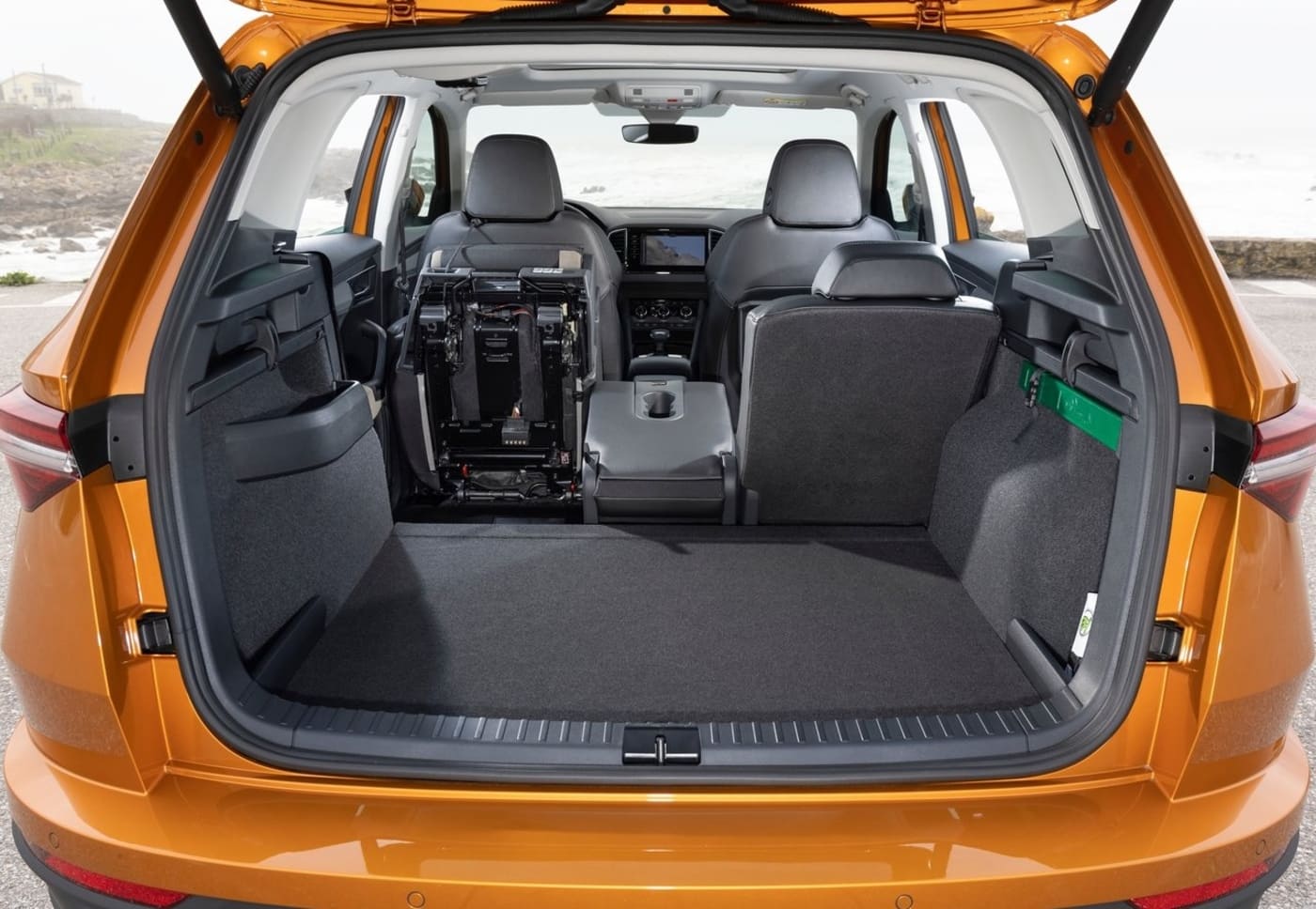 bagagliaio skoda karoq