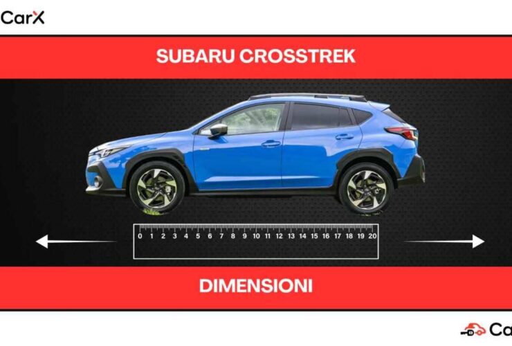 Dimensioni Subaru Crosstrek