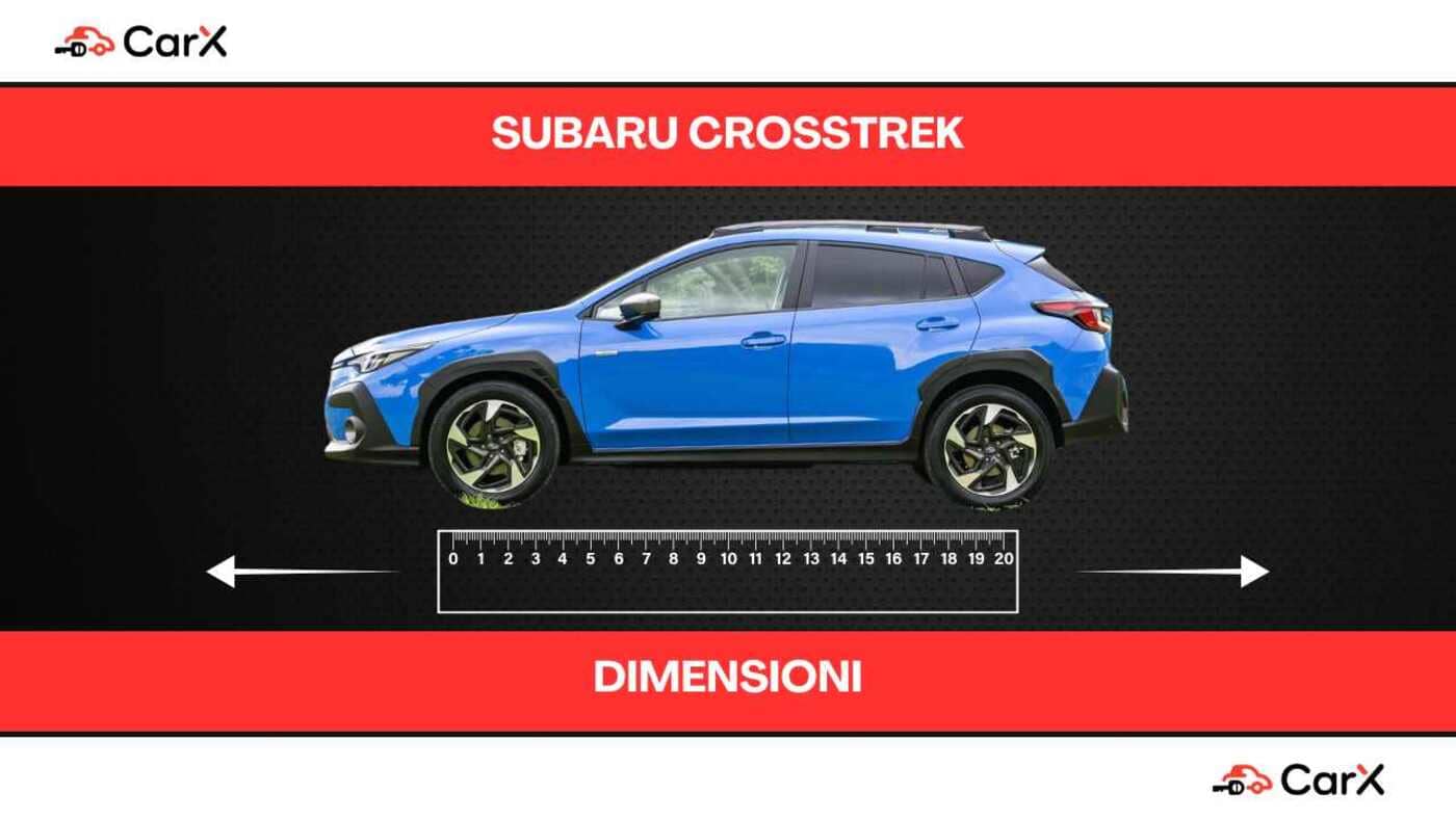 Dimensioni Subaru Crosstrek
