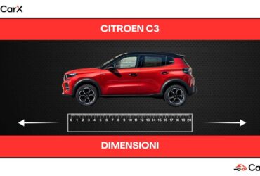 Dimensioni Citroën C3