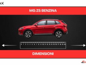 mg zs benzina dimensioni