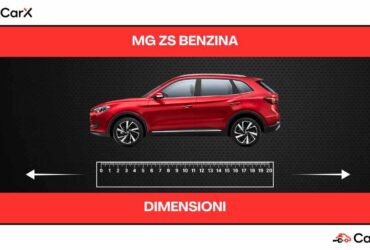 mg zs benzina dimensioni