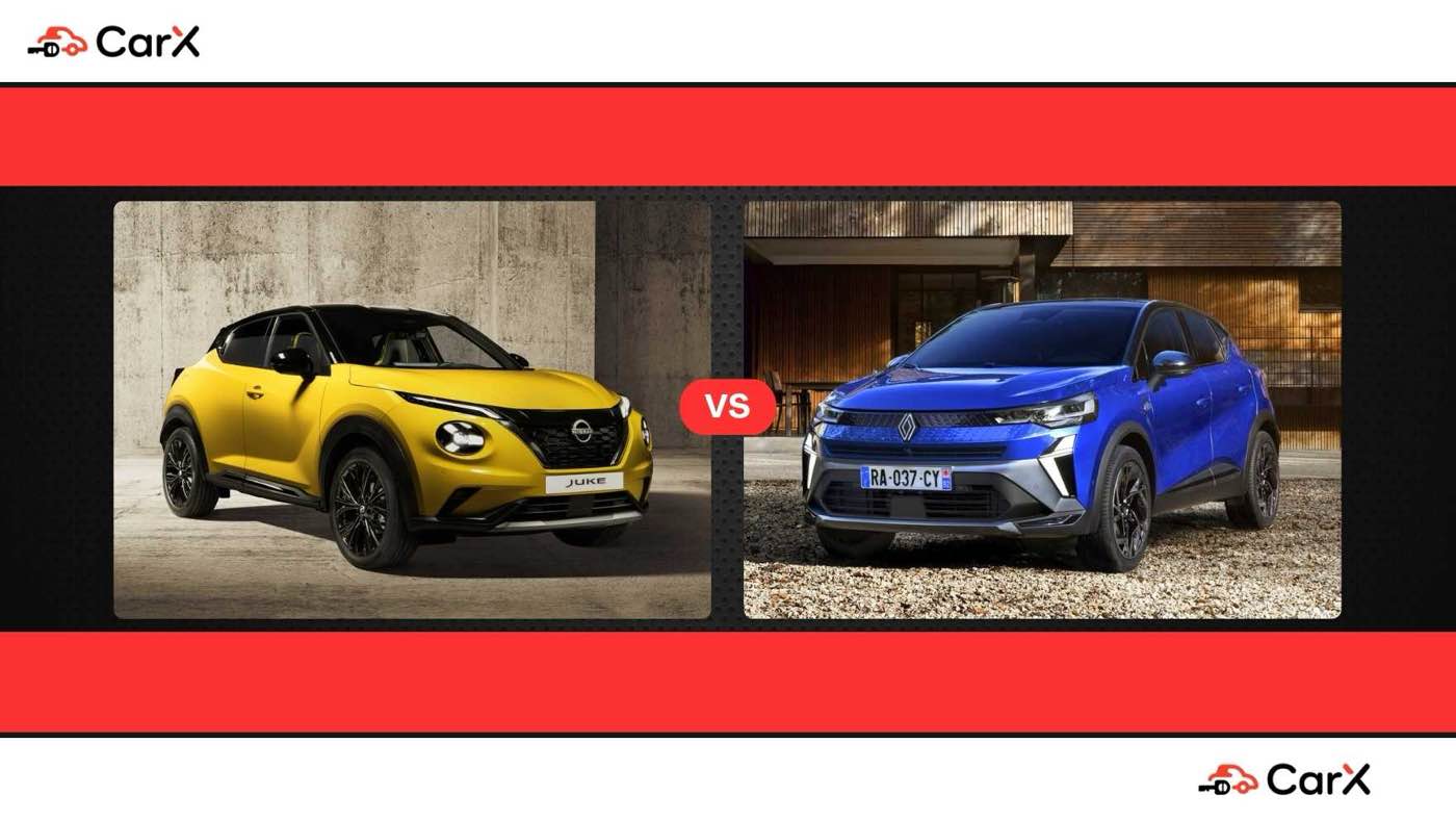 Nissan Juke vs Renault Captur