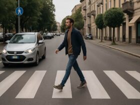 pedoni sulle strisce