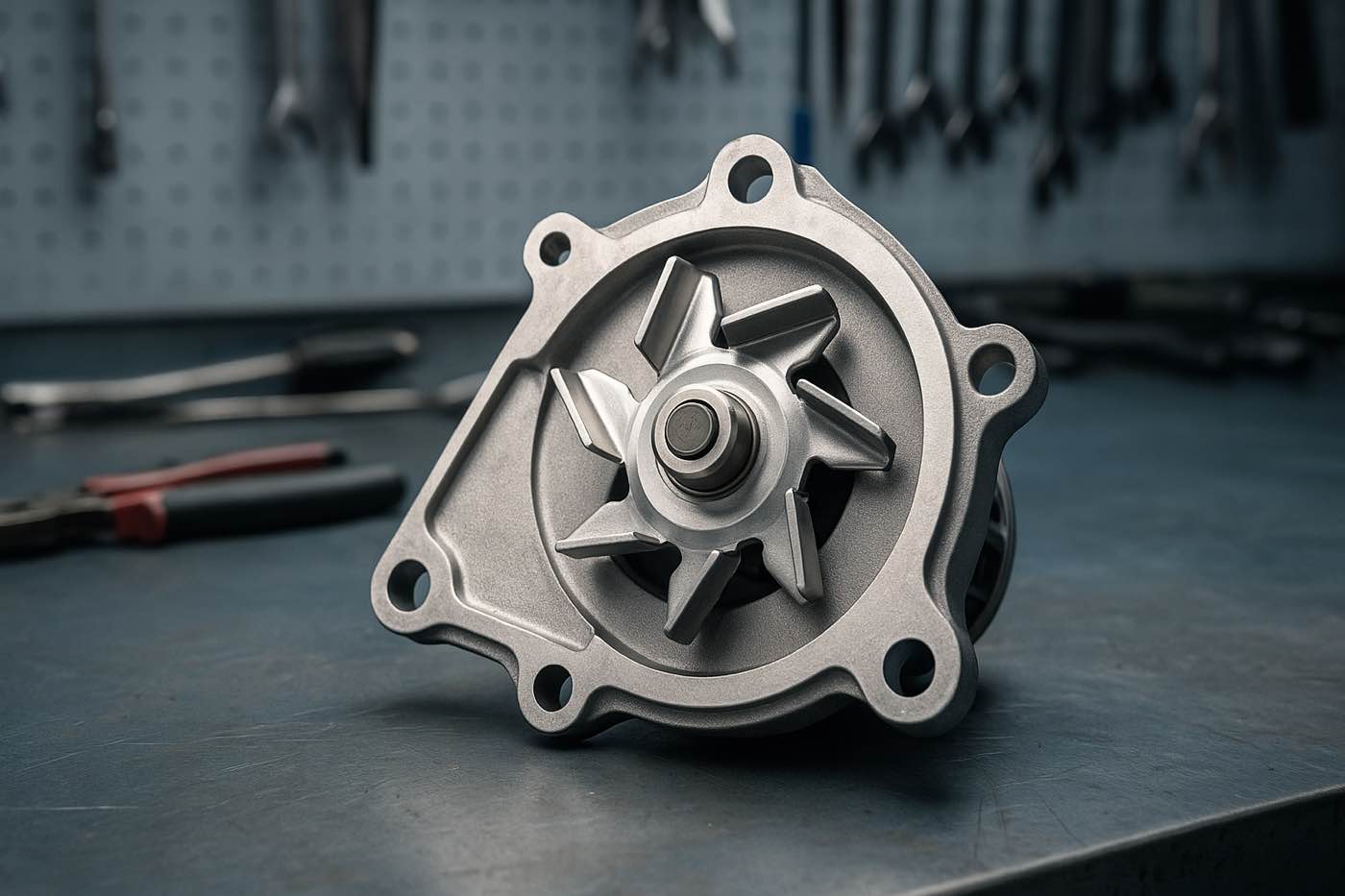 pompa dell'acqua rotta