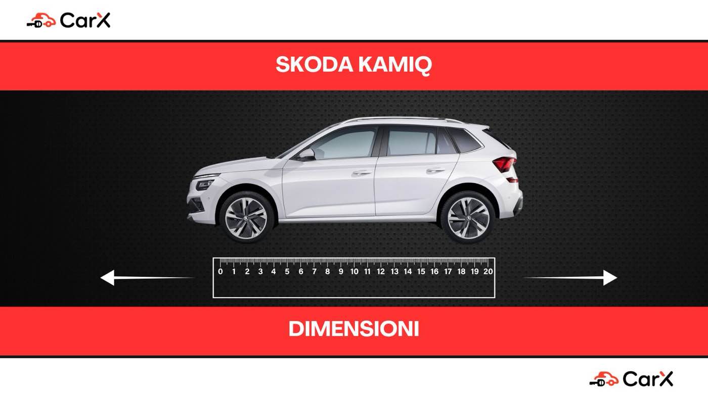 skoda kamiq dimensioni