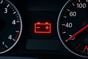 spia batteria accesa