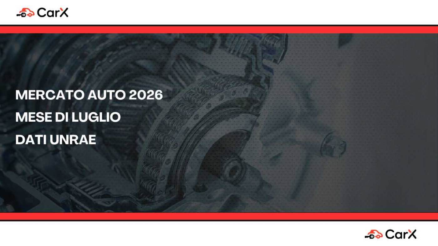 Mercato auto Italia luglio 2026