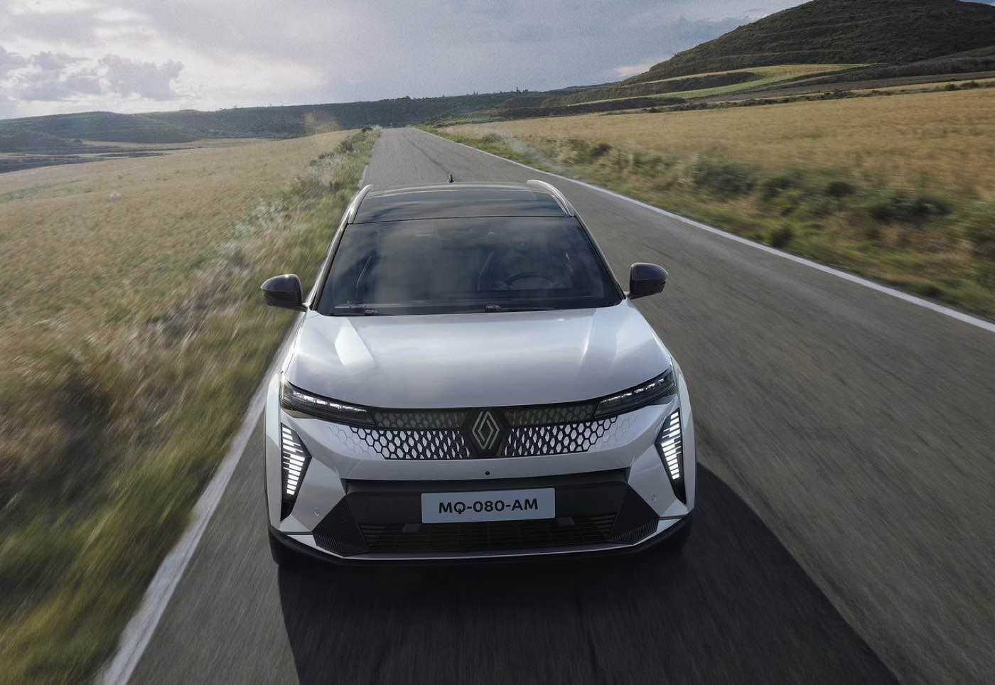 Renault Scenic E-Tech prova su strada